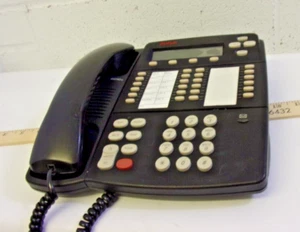 Avaya 4424D+ 24-Button Digital Telephone Black 108199084 Lucent Avaya 4424A01A - Picture 1 of 3