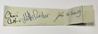 The Searchers Signed Autograph Paper (Chris Curtis, John McNally, Mike Pender)