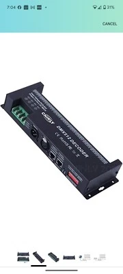 Chinly 30 Channel DMX decoder 512 RGB LED Strip Controller - Image 1 of 4