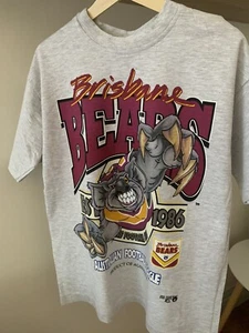 Vintage 1990s Brisbane Bears AFL T-Shirt - XXL - Picture 1 of 4