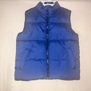 Old Navy Youth Sz Small (6-7) Puffer Vest Boys Blue Outdoors Kids A23 - Picture 1 of 5