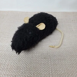 Alfred the Rat Realistic Beanbag Stuffed Starter Pet Cord Tail Soft Ears 6" - Picture 1 of 6