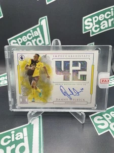 2019-20 Panini Impeccable Stats On Card Autograph Danny Welbeck /42 RARE SSP SP - Picture 1 of 2