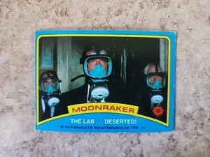 Tarjeta coleccionable Moonraker Eon Productions 1979 número 32 - Imagen 1 de 2