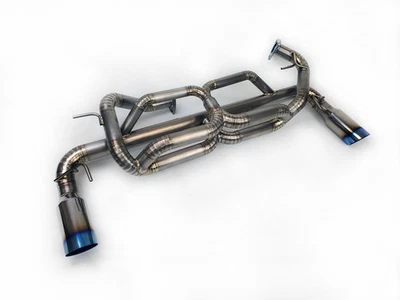 Sistema de escape Pride 91-05 Acura Honda NSX Catback titanio NA2 NA1 punta quemada Foto 1 de 2