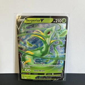 Serperior V 007/195 Swsh12: Sword & Shield - Silver Tempest Holo - Picture 1 of 2