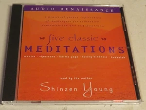 Five Classic Meditations Shinzen Young 2004 Compact Disc Unabridged Audio Book - Picture 1 of 7
