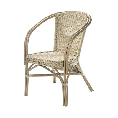 Rattansessel Rattanstuhl Korbsessel VALENCIA naturfarben aus Rattan gefertigt - Bild 1 von 3