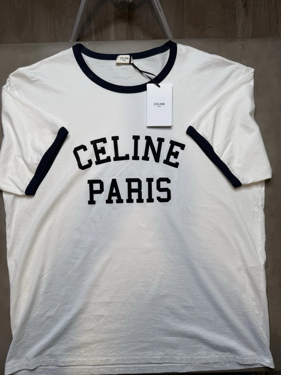 CELINE　SHIRTS  　made in italy 　 VINTAGE CÉLINE T Shirt Indiana Men's T-Shirts for sale | eBay