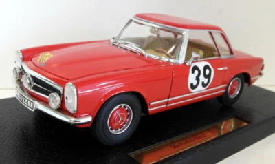 Anson 1/18 Scale Diecast 30401 - Mercedes Benz 230SL Spa #39 - Red - Image 1 of 4