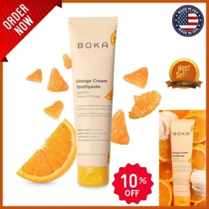Toothpaste Nano Hydroxyapatite For Kids Oral Care - Orange Cream 4oz 1 pk - Picture 1 of 23