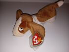 TY Beanie Baby - TRACKER the Basset Hound (7 inch) - Stuffed Animal Toy Tags 