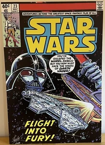 Star Wars - Ltd Edition - Marvel - Artist Proof - Signed By The Late, Stan Lee! - Picture 1 of 7