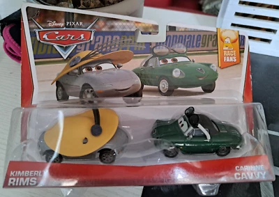 CARS 2 - KIMBERLY RIMS & CARINNE CAVVY - Mattel Disney Pixar - Immagine 1 di 2