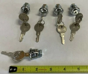 (5) Qtà. di FTM CL437/679 Blocco a camme standard, profondità 7/16", cromato - Foto 1 di 4