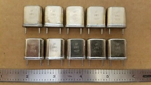 XTAL 2.448 MHz Lot of (10) Crystal Oscillators NEW RARE VINTAGE Ham Military - Picture 1 of 3