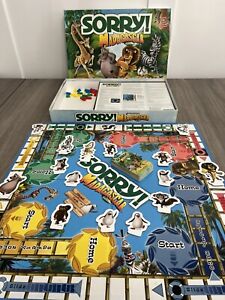 Sorry! Madagascar Movie Edition Board Game Parker Brothers 2005 Hasbro Complete