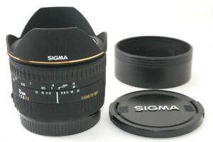 Sigma Ex F 1 8 Camera Lenses Fisheye 15mm For Sale Ebay