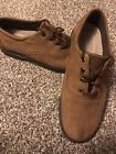 Easy Spirit Esmotion Brown Leather Oxford Comfort Womens Walking Shoe Flats.  7