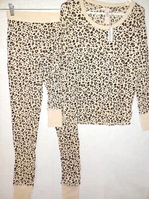 Conjunto de pijama Victoria Secret térmico longo Jane calça superior XS S M G XL NOVO pj algodão - Imagem 1 de 4