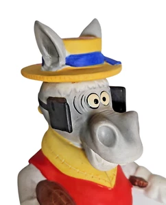 SMU Mustangs Mascot 1972 McCormick Decanter GO MUSTANGS 11" SWC Southwest - Picture 1 of 20