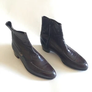 Botas de Vestir Florsheim Royal Imperial Vintage Años 70 Estilo Beatle Cuero talla 8D - Imagen 1 de 23