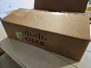 Empty NetApp Cisco Nexus N9K Switch shipping box w/ factory plastic 18X24X3.5 - Picture 1 of 6