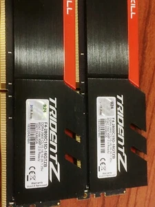 G.SKILL TridentZ 16GB (2 x 8GB) DDR4 2800 Intel Z370 Memory, F4-2800C15D-16GTZB - Picture 1 of 4