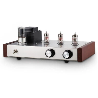 HiFi 12AX7 Preamplificatore a tubo a vuoto Preamplificatore audio desktop stereo - Immagine 1 di 4