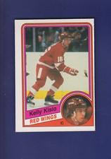 Kelly Kisio RC 1984-85 O-PEE-CHEE OPC Hockey #56 (NM+)(OC) Detroit Red Wings