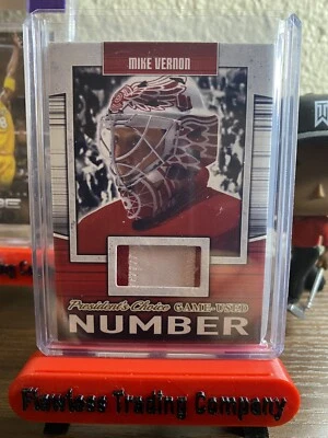 Mike Vernon 2018 Presidents Choice Game Used Patch Detroit Redwings 2/5 - Image 1 of 2