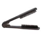 Double-sided hair straightener comb hair styling comb for straightening hair,