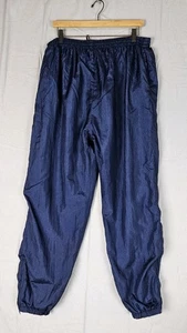 Seltene VINTAGE dunkelblaue Members Only Windhose Trainingshose Herren Größe XL - Bild 1 von 8