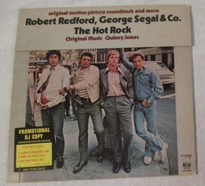 QUINCY JONES The Hot Rock Original Motion Picture Soundtrack LP DJ COPY PROMO - Imagen 1 de 9