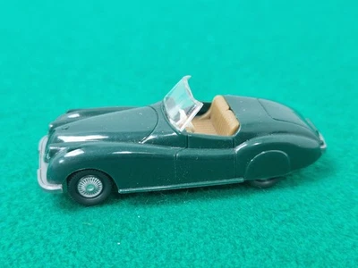 Coche de ferrocarril modelo deportivo Jaguar XK calibre 1:87 HO WIKING Foto 1 de 4