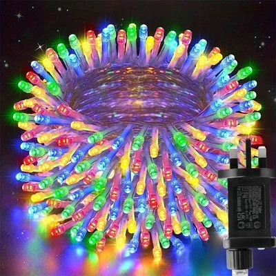 Fairy String Lights 10m-100m Mains Plug In Christmas Tree Indoor & Outdoor UK