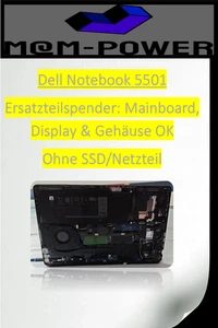 Dell Latitude 5501 Ersatzteil = Notebook Funktioniert = Guter Zustand = LH-H181P - Afbeelding 1 van 8