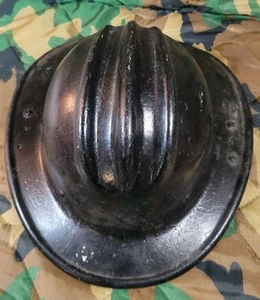 Sombrero duro vintage duro safty negro - Imagen 1 de 11