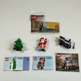 LEGO 10068 Santa Claus | 10069 Christmas Tree | 30575 Train 100% Complete