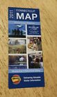2011 Connecticut State Map Attractions Resorts Museum Historical Sites Brochure
