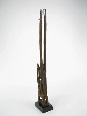 GothamGallery Bellas Artes Africanas - Máscara Cresta Tribal Mali Bamana Chi-Wara - F Foto 1 de 4