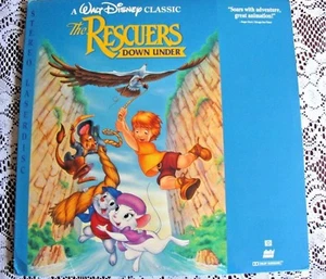 Walt Disney Classic Rescuers Down Under LaserDisc Extended Play 1142 AS - Picture 1 of 10
