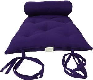 Floor Rolling Futon Mattresses, Sleeper Bedding Mats 3x27x80, Purple - Picture 1 of 3
