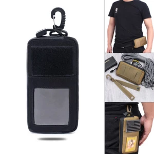 Borsa a portafoglio impermeabile tattica EDC ingranaggi borsa per monete portachiavi borsa molle - Foto 1 di 17