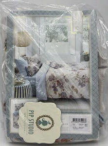 Pip Studio Cece Fiore Cotton Quilt Cover Set (White) - Super King - Picture 1 of 3