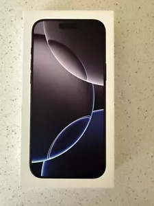 Apple iPhone 16 Pro Max - 256GB - Black Titanium (Unlocked) Brand New - Picture 1 of 5