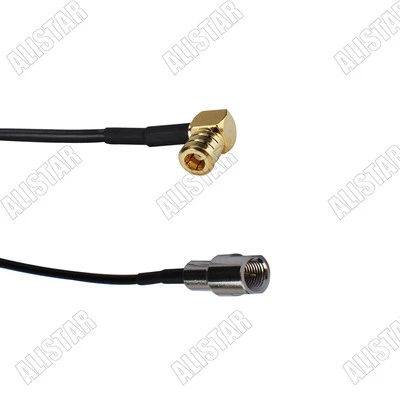 3x FME Male plug to SMB Jack Right Angle Pigtail Cable Assembly RG174 15cm - Image 1 of 3