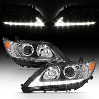 Farol projetor halogênio LED DRL ambos os lados para 2013-2015 Lexus ES350 ES300h - Imagem 1 de 4
