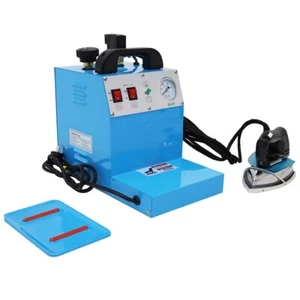 Industrial Steam Iron Electric Iron Boiler Iron Cloth Ironing 110V 4L Water Tank - Picture 1 of 24