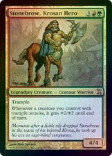 Stonebrow, Krosan Hero - Foil New MTG Time Spiral Magic 2B3
